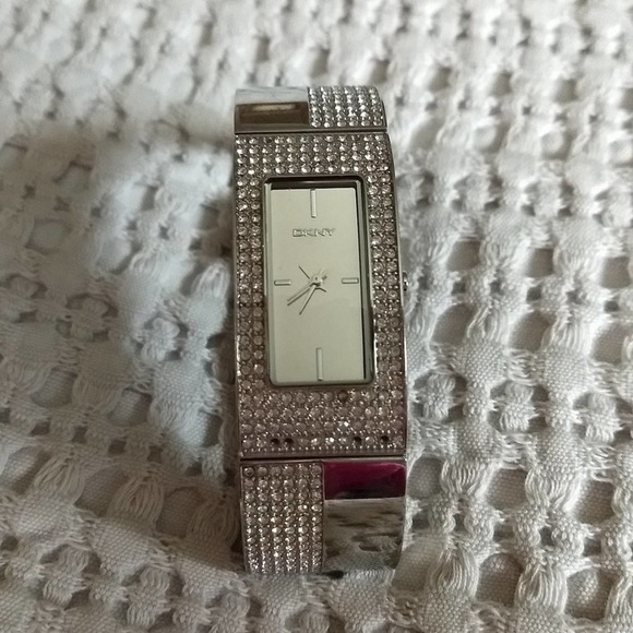 Dkny Silver Wrist Watch - Picture 1 of 4